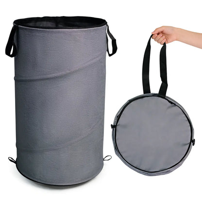 30-Gallon (109L) Collapsible Laundry Baskets - Foldable Pop-Up Hampers with Reinforced Handles for Versatile Storage in Bedrooms, Bathrooms, Children's Rooms, Dorms, and Travel