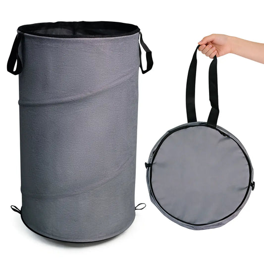 30-Gallon (109L) Collapsible Laundry Baskets - Foldable Pop-Up Hampers with Reinforced Handles for Versatile Storage in Bedrooms, Bathrooms, Children's Rooms, Dorms, and Travel