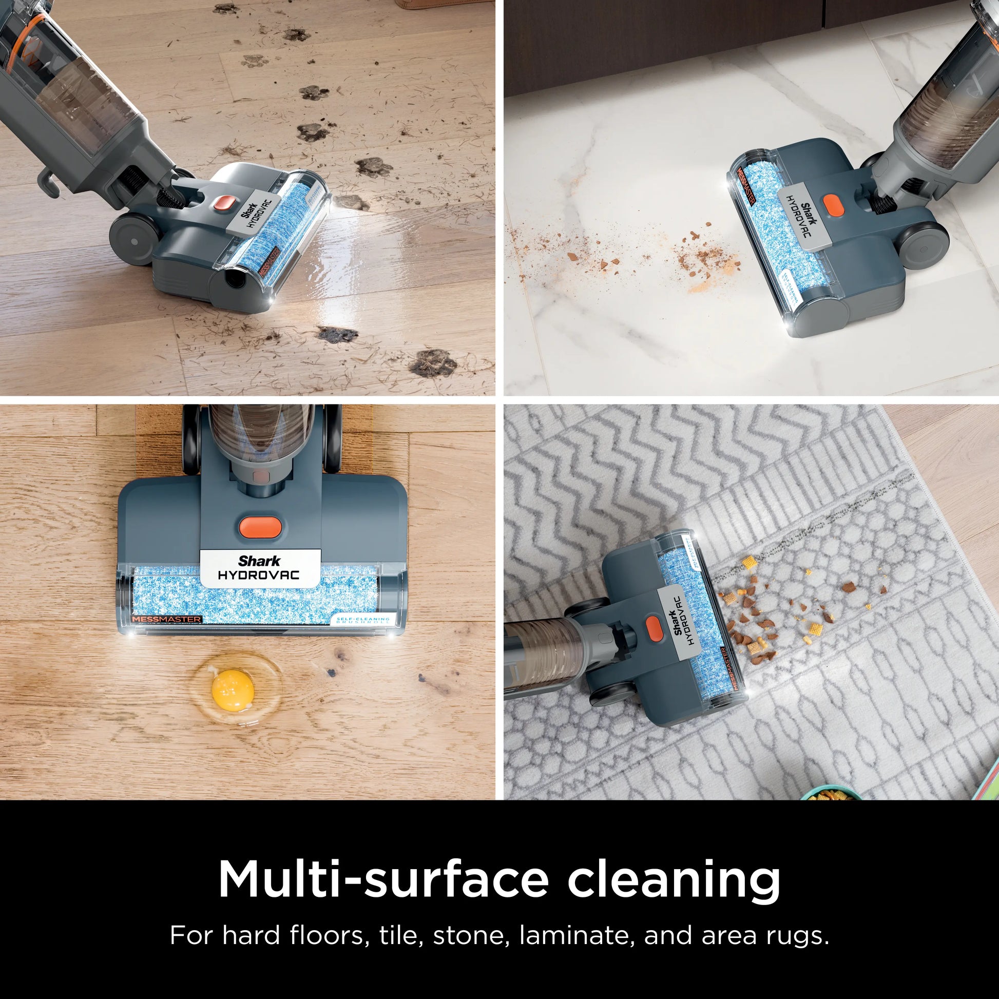 Shark Hydrovac Messmaster WD161 Corded 3-in-1 Vacuum, Mop, and Self-Cleaning System
