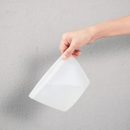 Professional Reusable Silicone Food Storage Bags - Leakproof Ziplock Solutions for Food Preservation and Refrigerator Organization