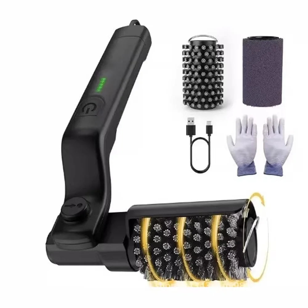 Cordless Electric BBQ Grill Brush with 3-Speed Settings and Adjustable Angle, 2600mAh Rechargeable Battery - Perfect Gift for Men and Fathers