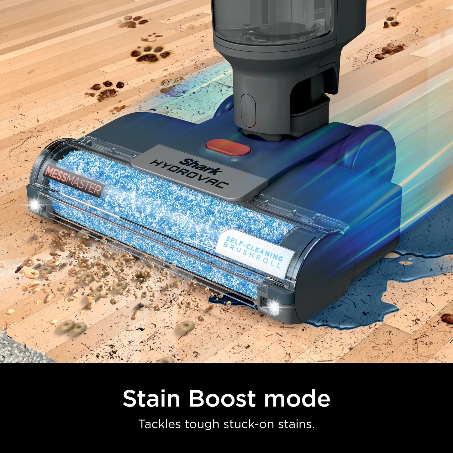 Shark Hydrovac Messmaster WD161 Corded 3-in-1 Vacuum, Mop, and Self-Cleaning System