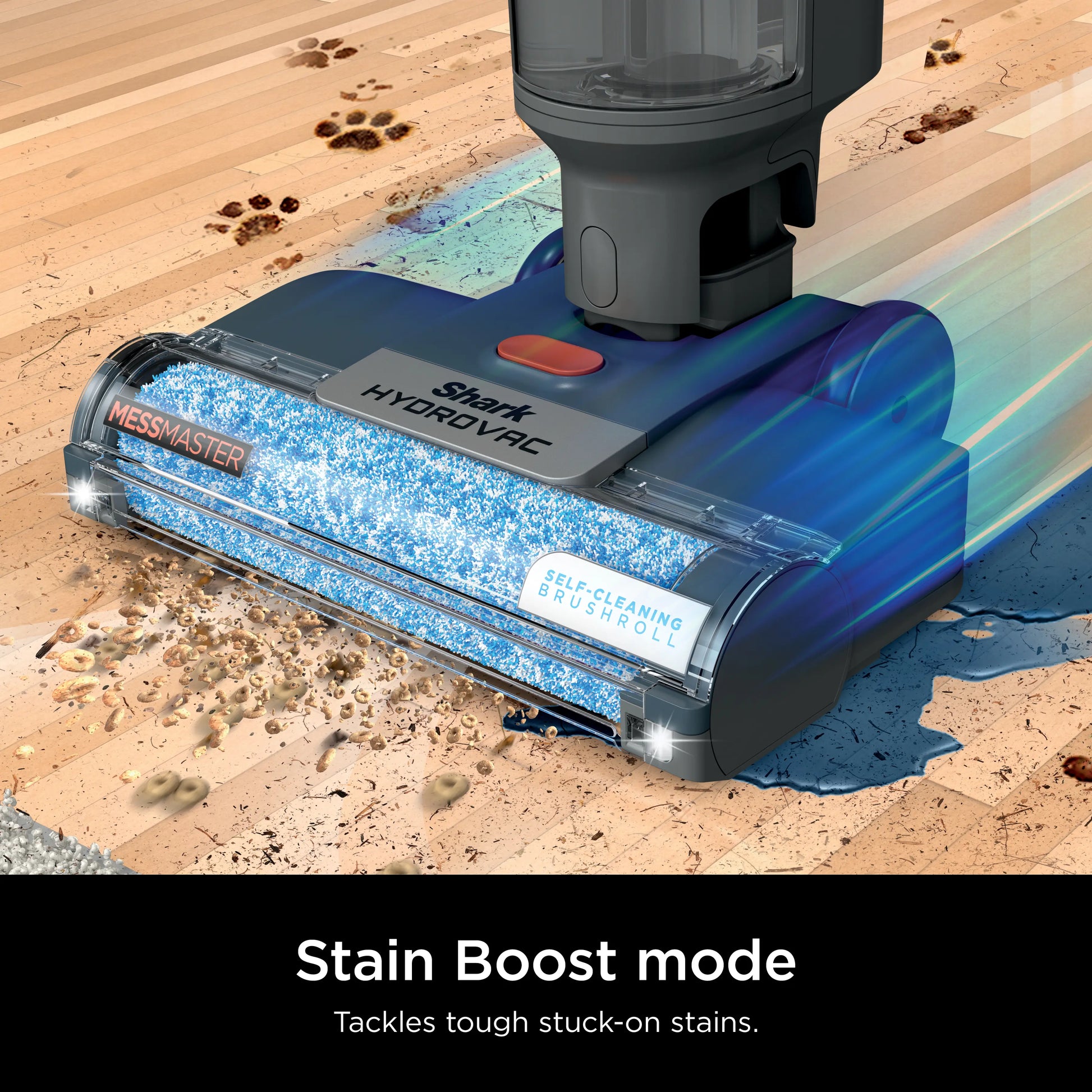 Shark Hydrovac Messmaster WD161 Corded 3-in-1 Vacuum, Mop, and Self-Cleaning System